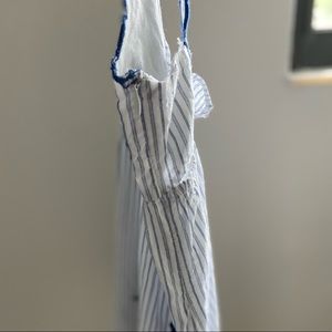 Cute Blue and white striped dress!